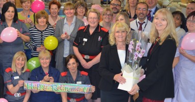 Image for Trust bids farewell to Director of Nursing