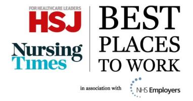 Image for Trust named as one of top NHS employers