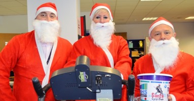 Image for Hospital Directors challenge colleagues to a charity race