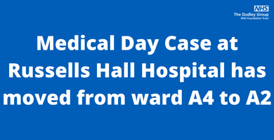 Medical day case has moved