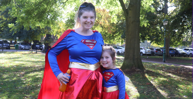 Image for Runners ‘save the day’ raising over £3,000 at Superhero Fun Run