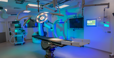 Image for New robotic hybrid operating theatre opens in Dudley