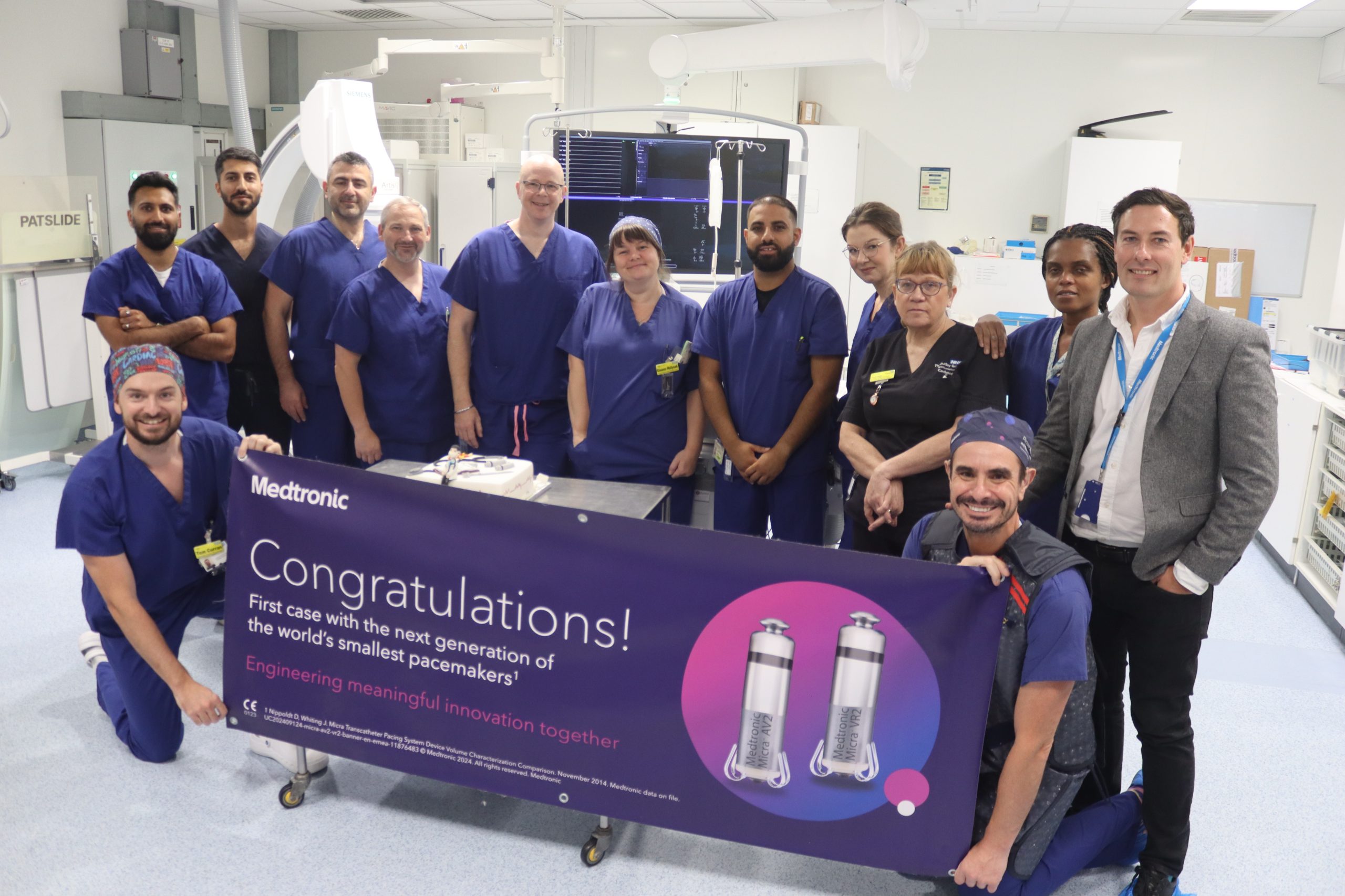 Image for First of its kind procedure in the West Midlands happens at Russells Hall Hospital