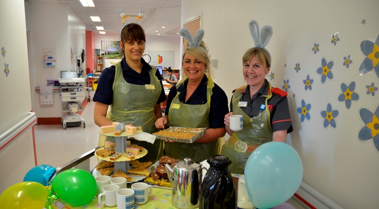 Image for Spring tea party for patients at Russells Hall Hospital