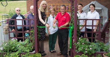 Image for Balcony garden officially declared open