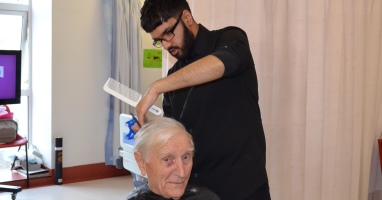 Image for Looking good! Patients at Russells Hall Hospital treated to a new do