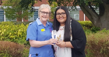 Image for Nurse gets national award after nomination from grateful teenager