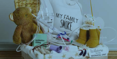 Image for A baby shower of home truths for smokers