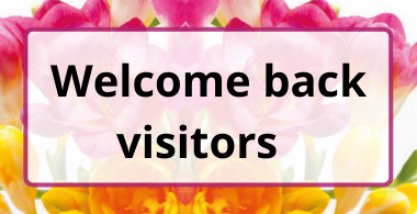 Welcome back visitors