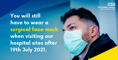 Image for You must continue to wear face coverings in healthcare settings