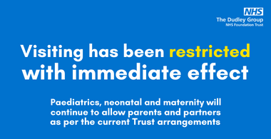 Visiting has been restricted