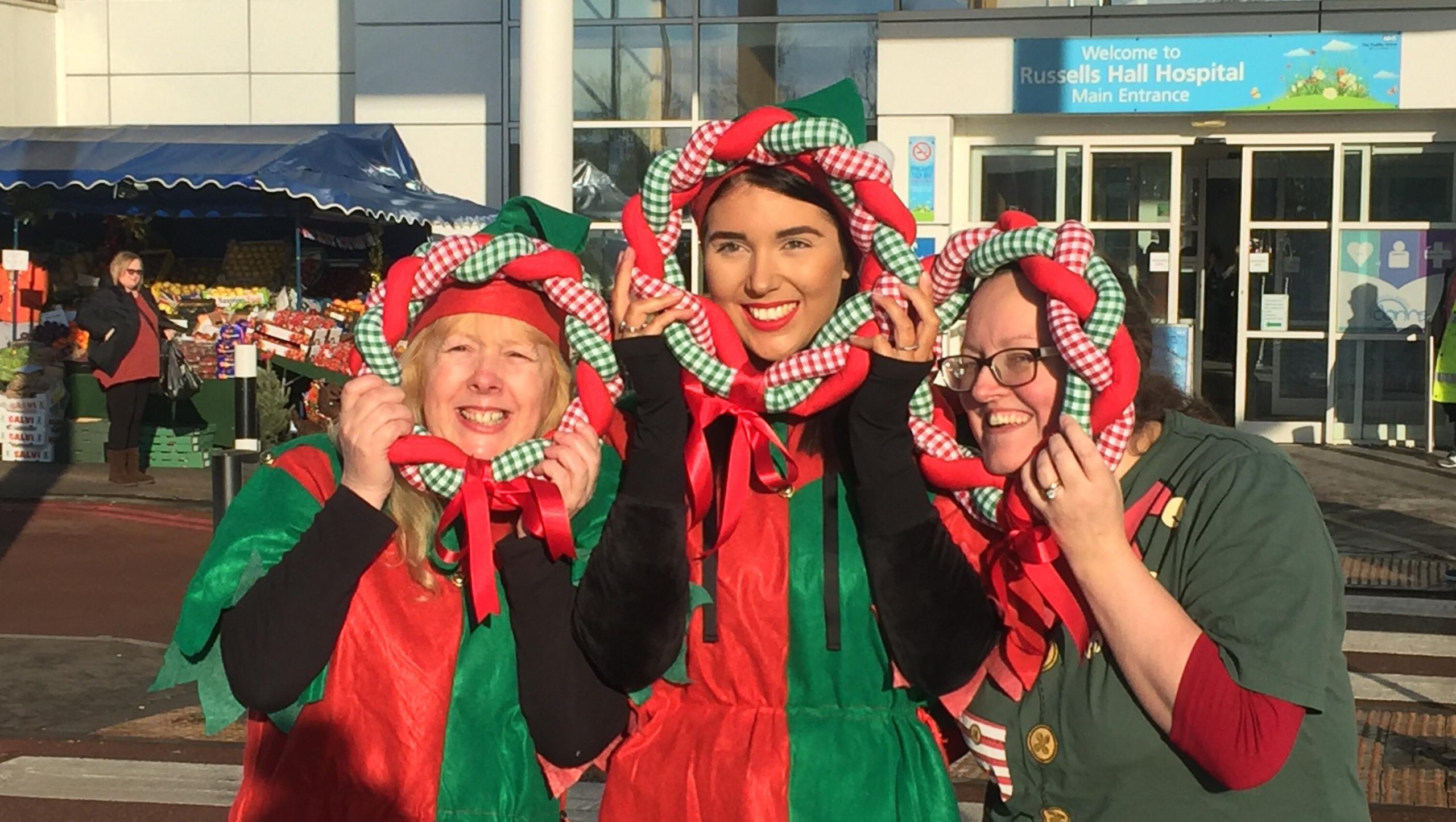 Image for Dudley NHS Charity are spreading Christmas cheer with their festive market