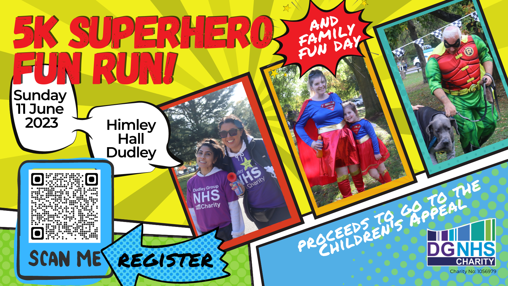 Image for Superhero Fun Run and Family Fun Day!