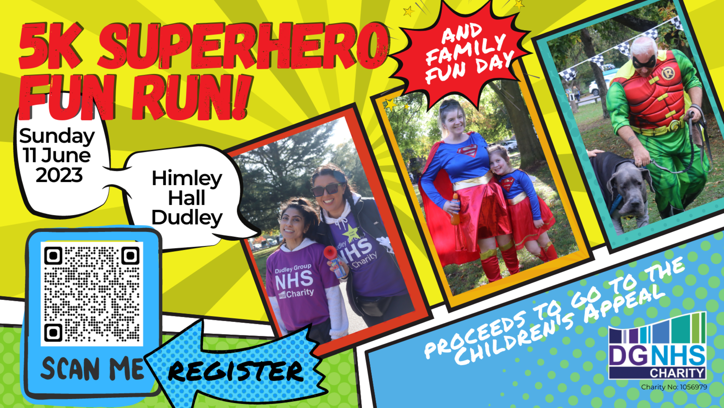 Image for Charity Superhero Fun Run and Family Fun Day