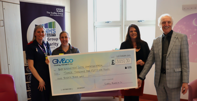 Image for Local accountancy firm raises donations for hospital charity