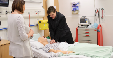 Image for Pupils go ‘behind the scenes’ at Russells Hall Hospital