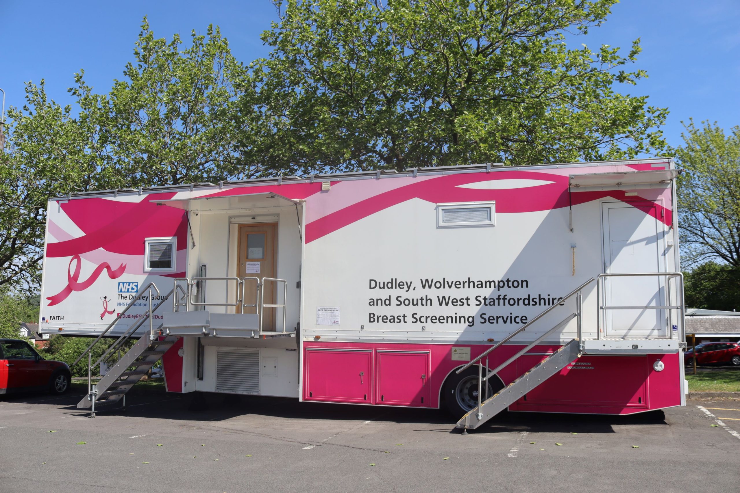 Image for Women in Dudley encouraged to attend new mobile breast screening unit