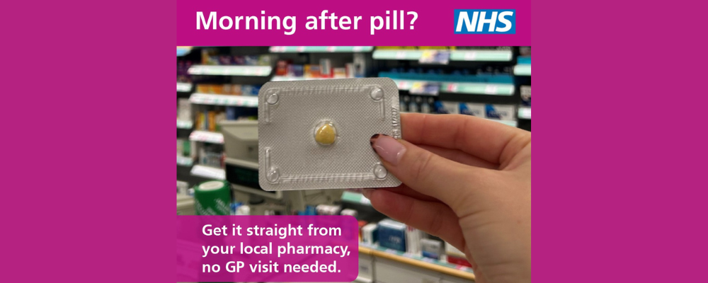 Women encouraged to visit their local pharmacy for the morning after pill