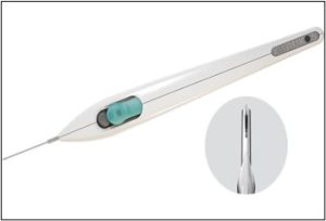 and image of an injection used to insert an istent