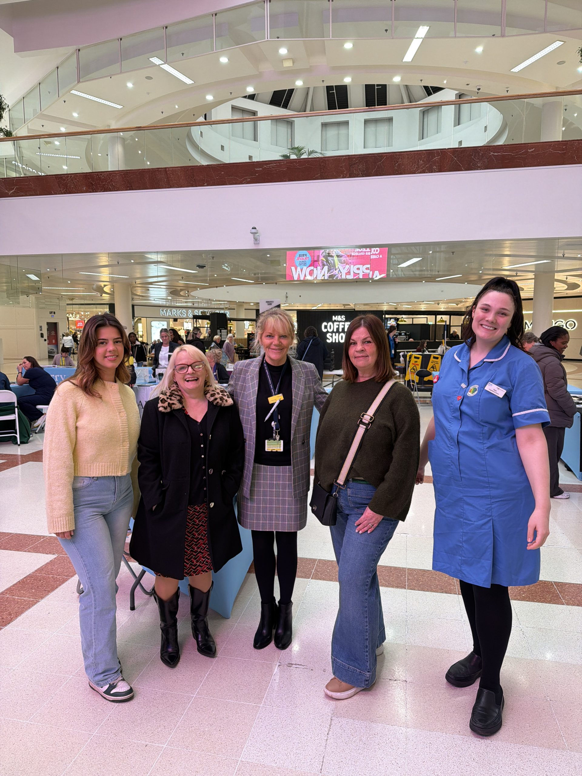 Local NHS Trust empowers women at Merry Hill health and wellbeing event