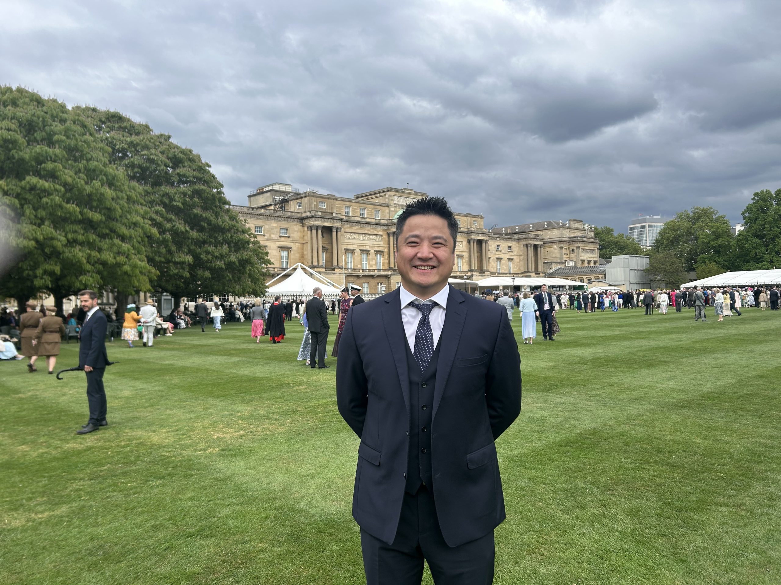 NHS staff attend Royal Garden Party