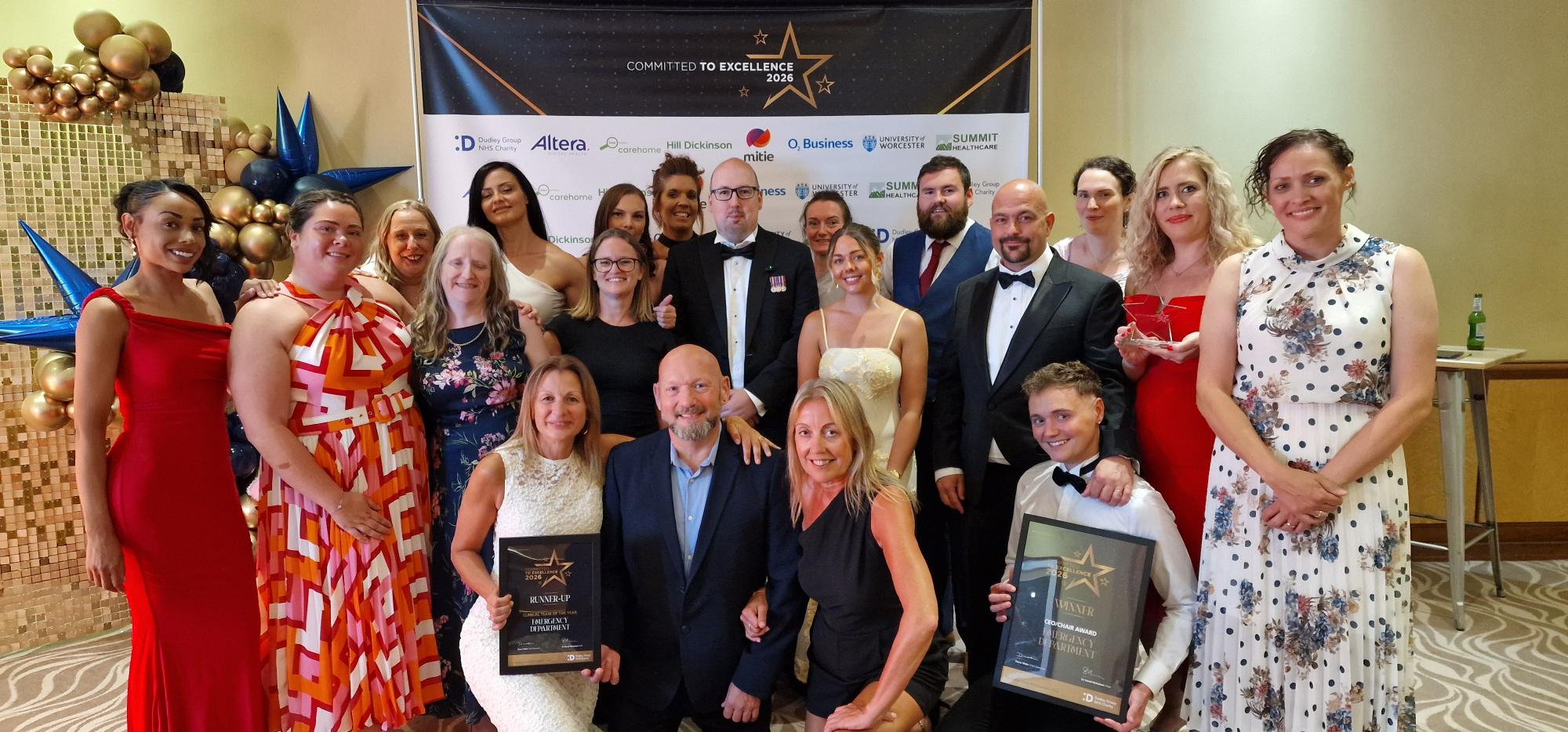 Dudley Healthcare Heroes recognised at Committed to Excellence Awards