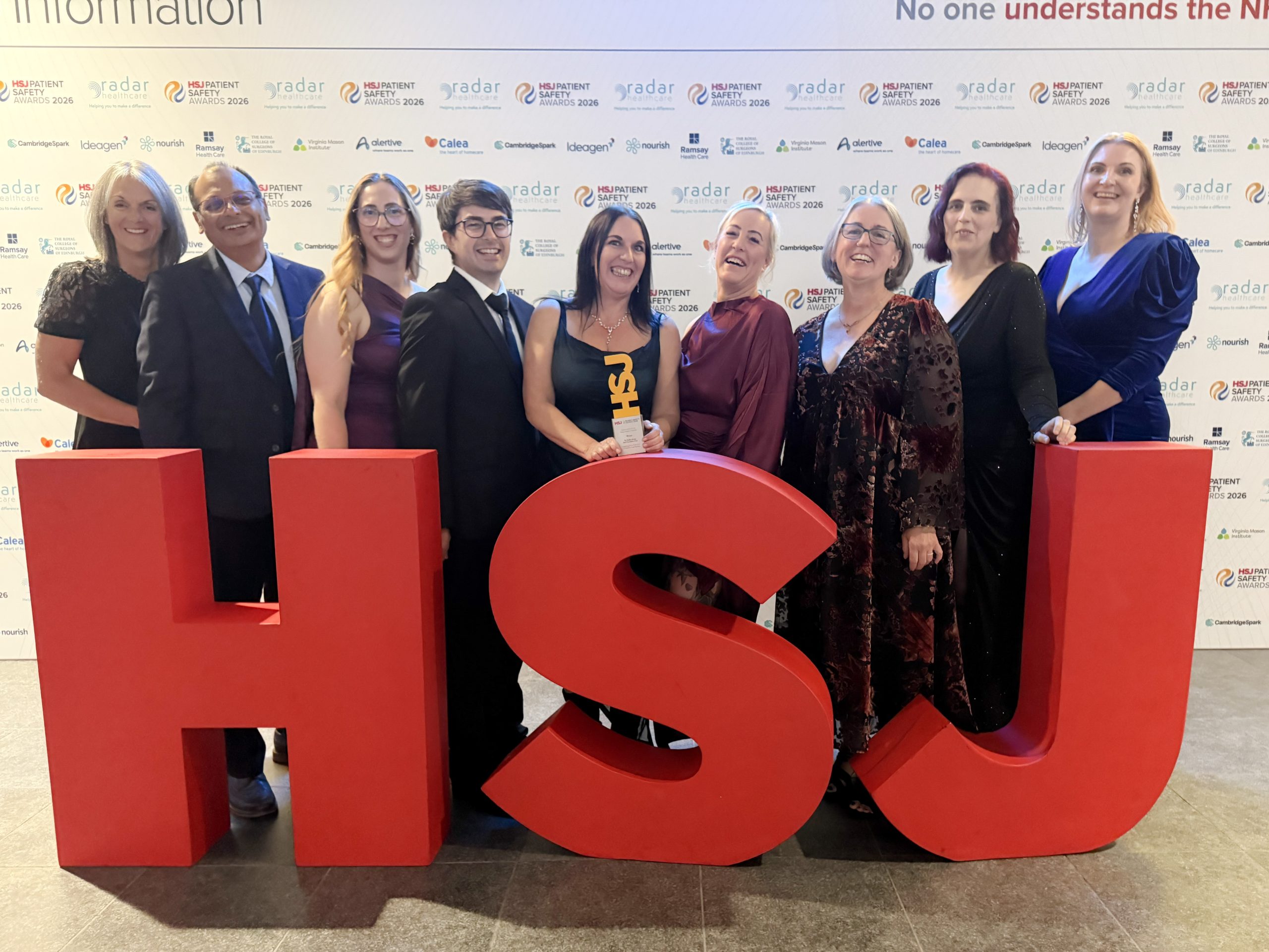 Dudley Trust celebrates double win at HSJ Patient Safety Awards 