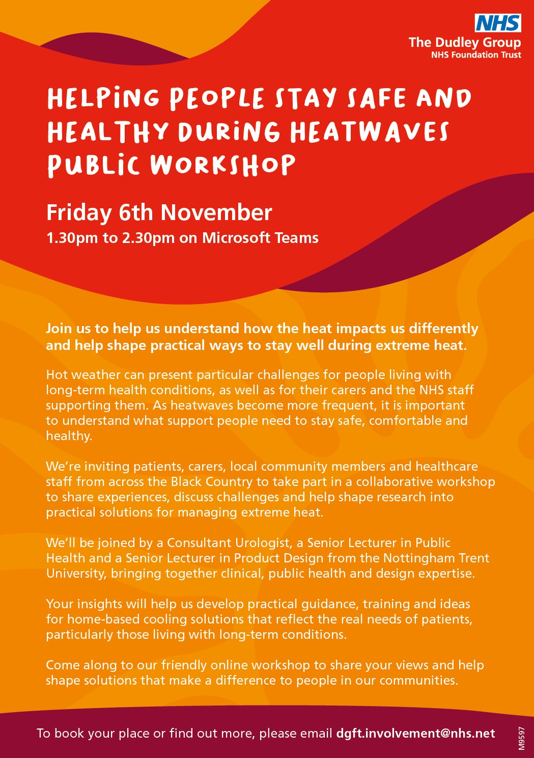 Communities invited to help shape solutions for future heatwaves